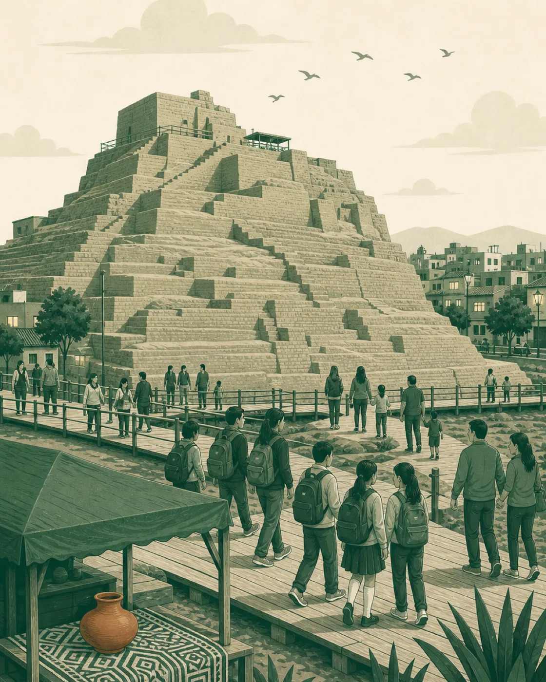 Una ciudad milenaria: las huacas de Lima llevan 4,000 años esperando a su barrio.